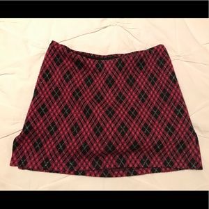Vintage Candies Plaid Mini skirt